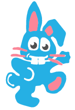 Happy Bunnies Logo Just Bunny